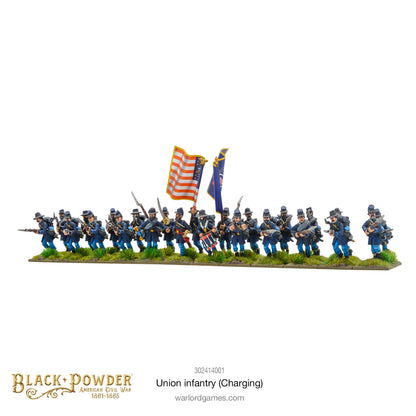 Black Powder: American Civil War: Infantry Regiment Charging