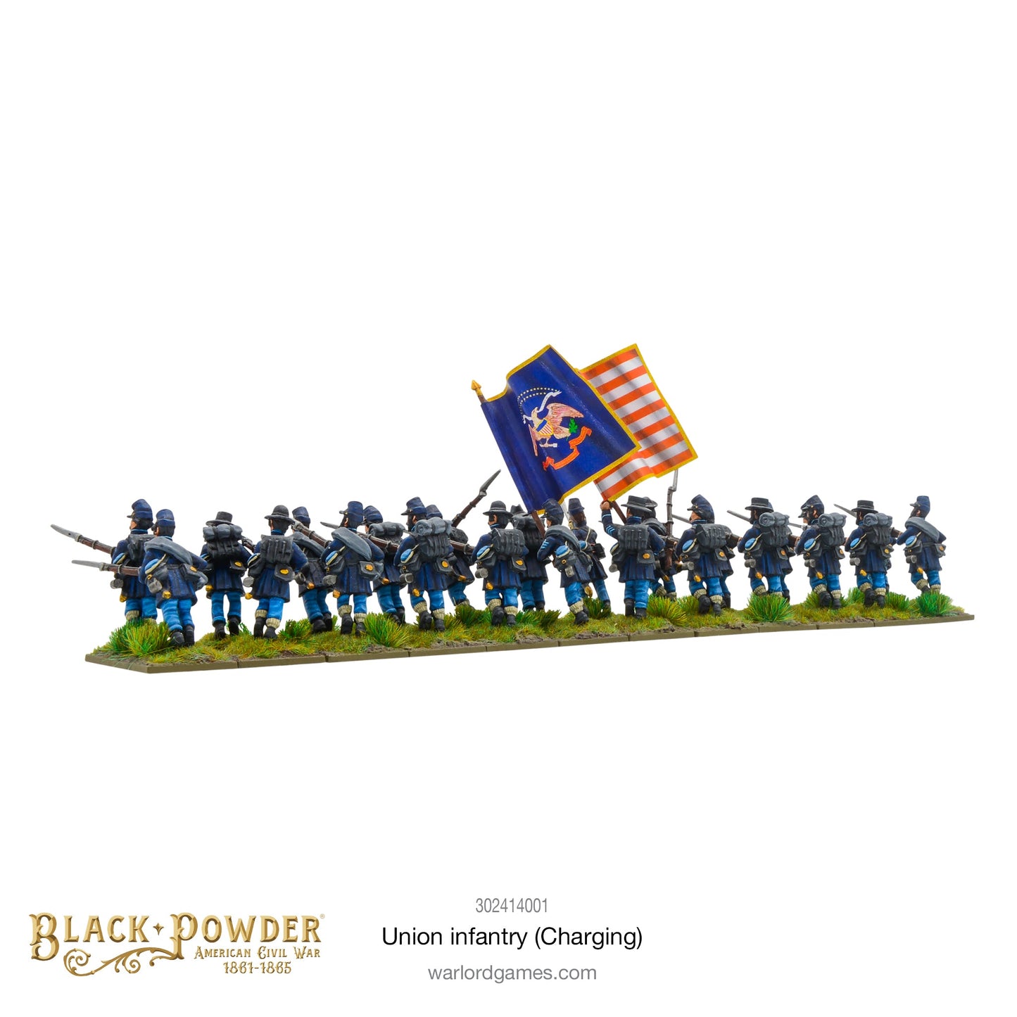 Black Powder: American Civil War: Infantry Regiment Charging