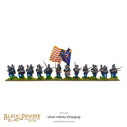 Black Powder: American Civil War: Infantry Regiment Charging