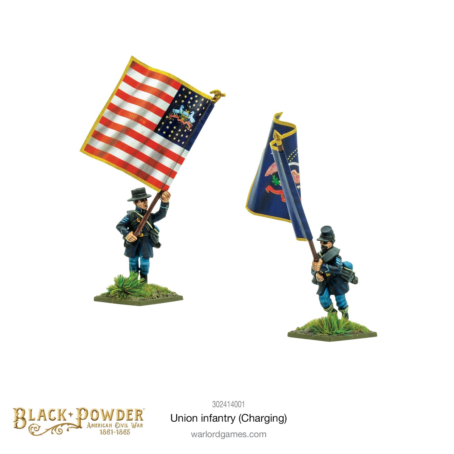 Black Powder: American Civil War: Infantry Regiment Charging