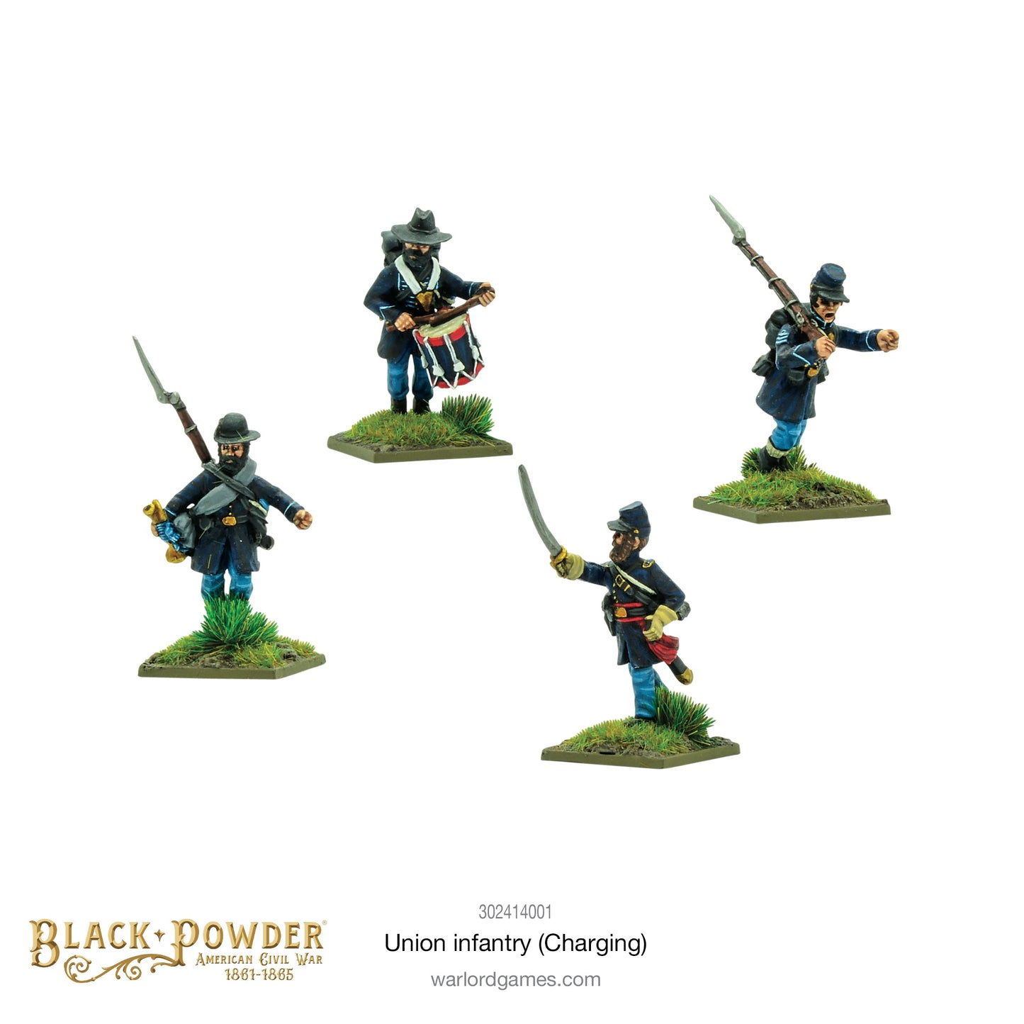 Black Powder: American Civil War: Infantry Regiment Charging