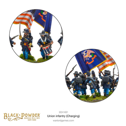 Black Powder: American Civil War: Infantry Regiment Charging