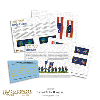 Black Powder: American Civil War: Infantry Regiment Charging
