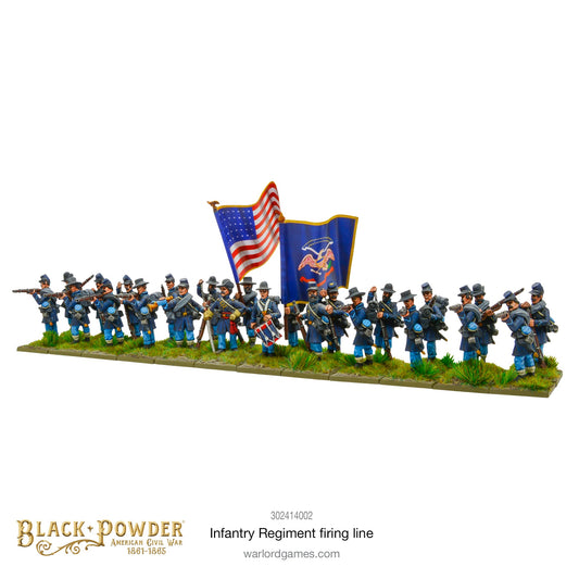 Black Powder: American Civil War: Infantry Regiment Firing Line