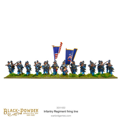 Black Powder: American Civil War: Infantry Regiment Firing Line