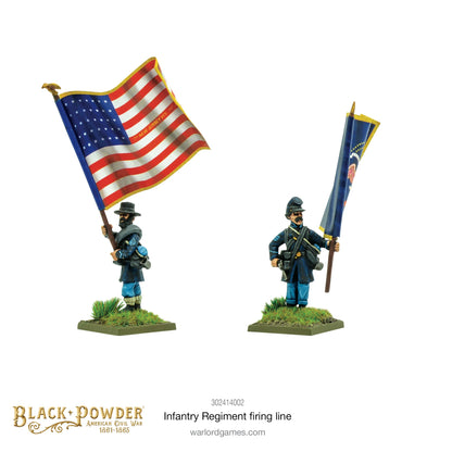 Black Powder: American Civil War: Infantry Regiment Firing Line