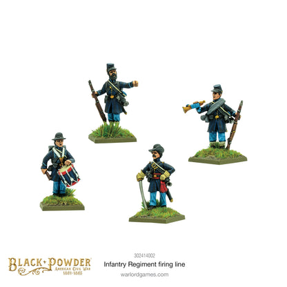 Black Powder: American Civil War: Infantry Regiment Firing Line