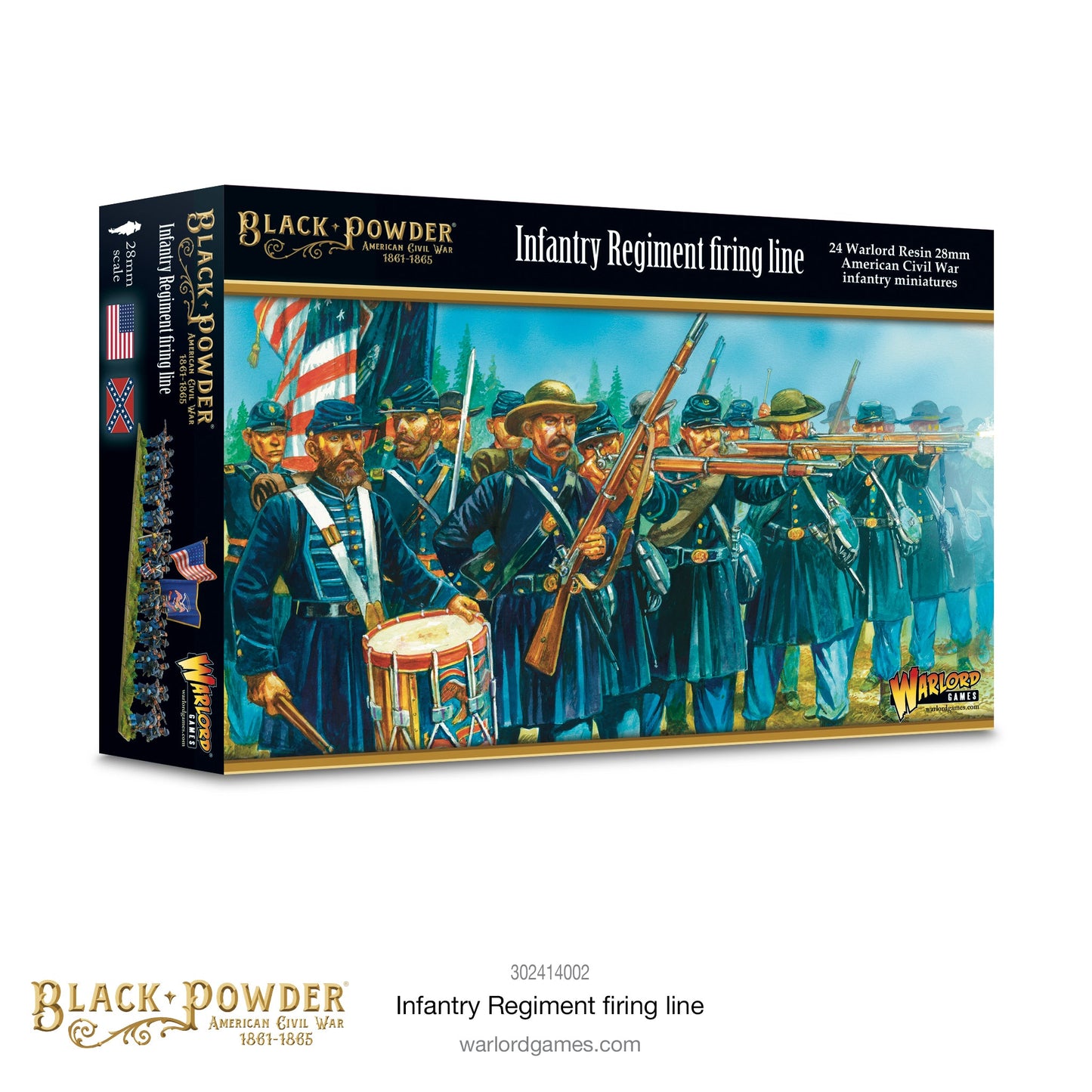 Black Powder: American Civil War: Infantry Regiment Firing Line