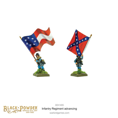 Black Powder: American Civil War: Infantry Regiment Advancing