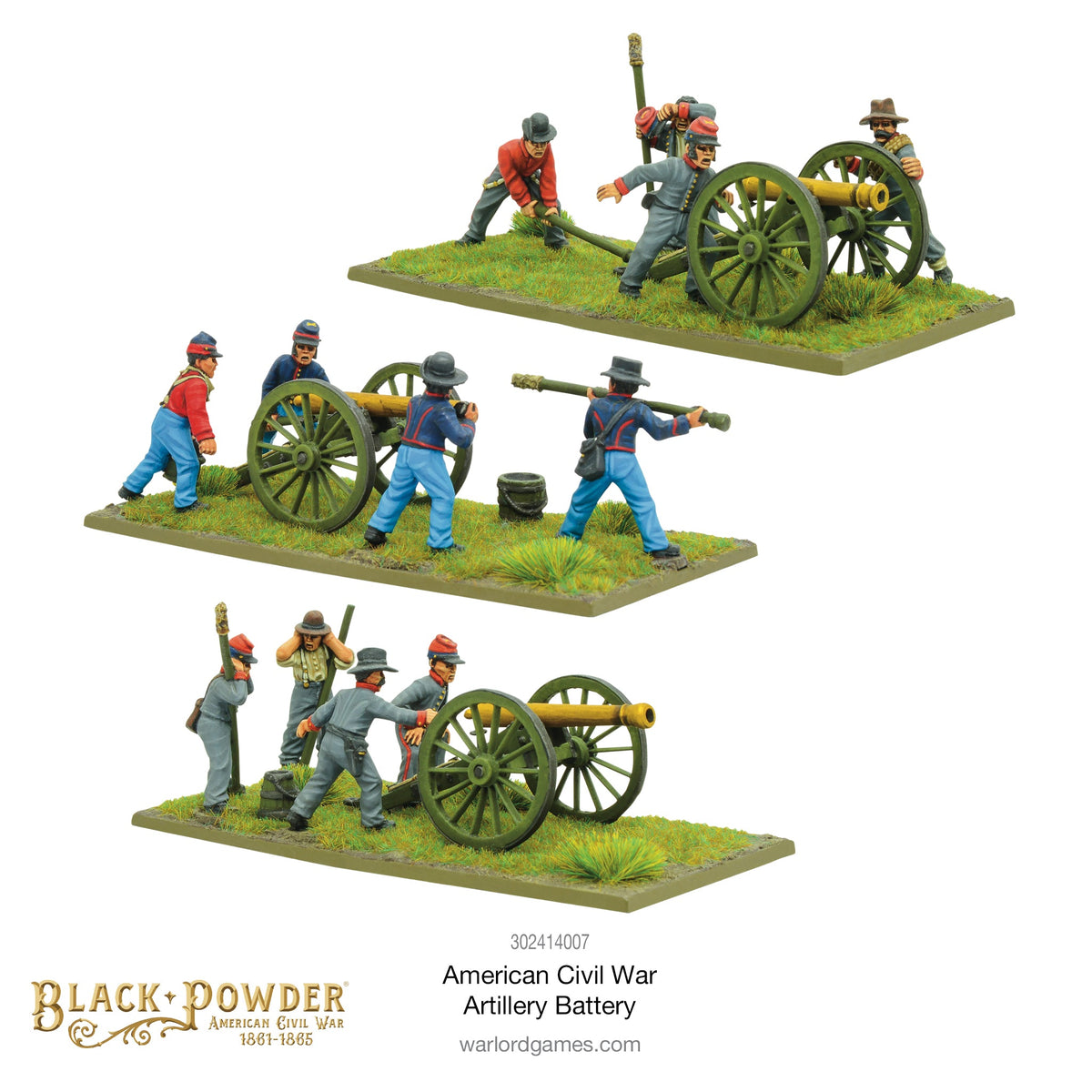 Black Powder: American Civil War: Artillery battery