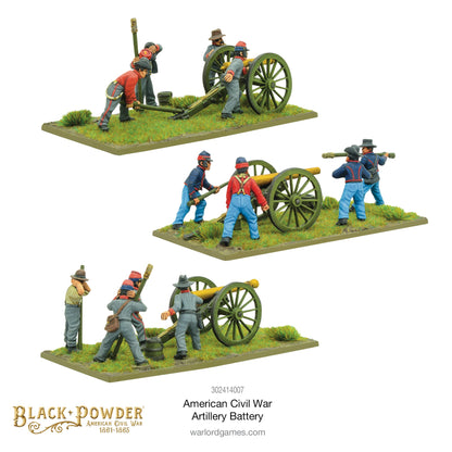 Black Powder: American Civil War: Artillery battery