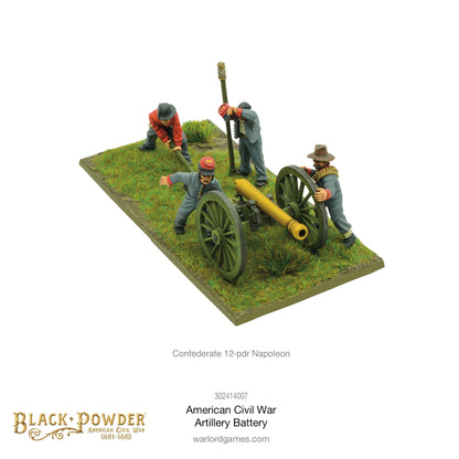 Black Powder: American Civil War: Artillery battery