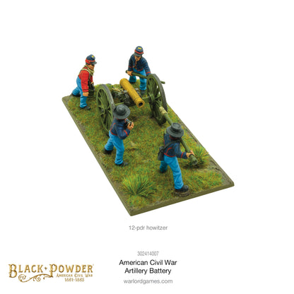 Black Powder: American Civil War: Artillery battery