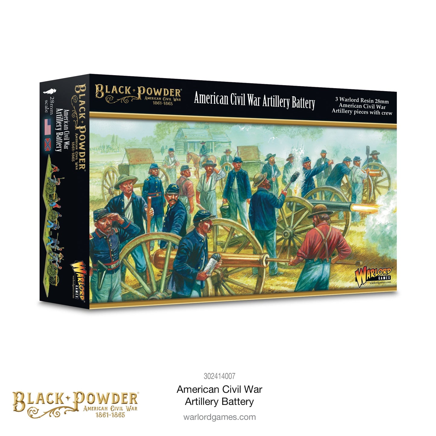 Black Powder: American Civil War: Artillery battery