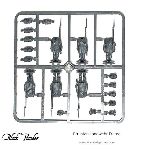 Black Powder: Prussians - Prussian Landwehr Sprue (2017)