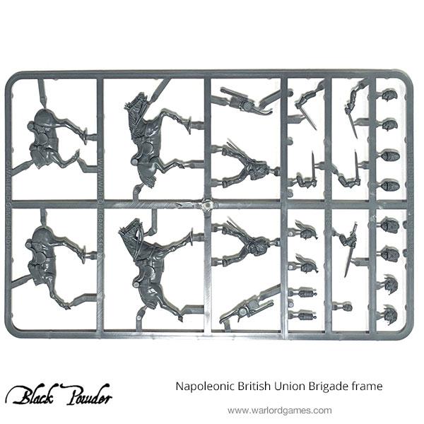 Black Powder: British - Napoleonic British Union Brigade Sprue