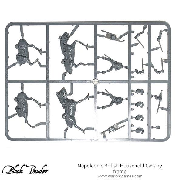 Black Powder: British - Napoleonic British Household Cavalry Sprue