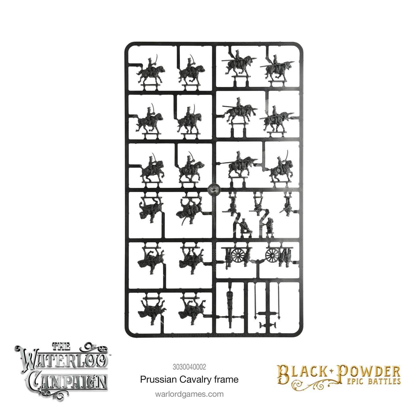 Black Powder: Prussians - Battles Waterloo -  Prussian Cavalry Sprue