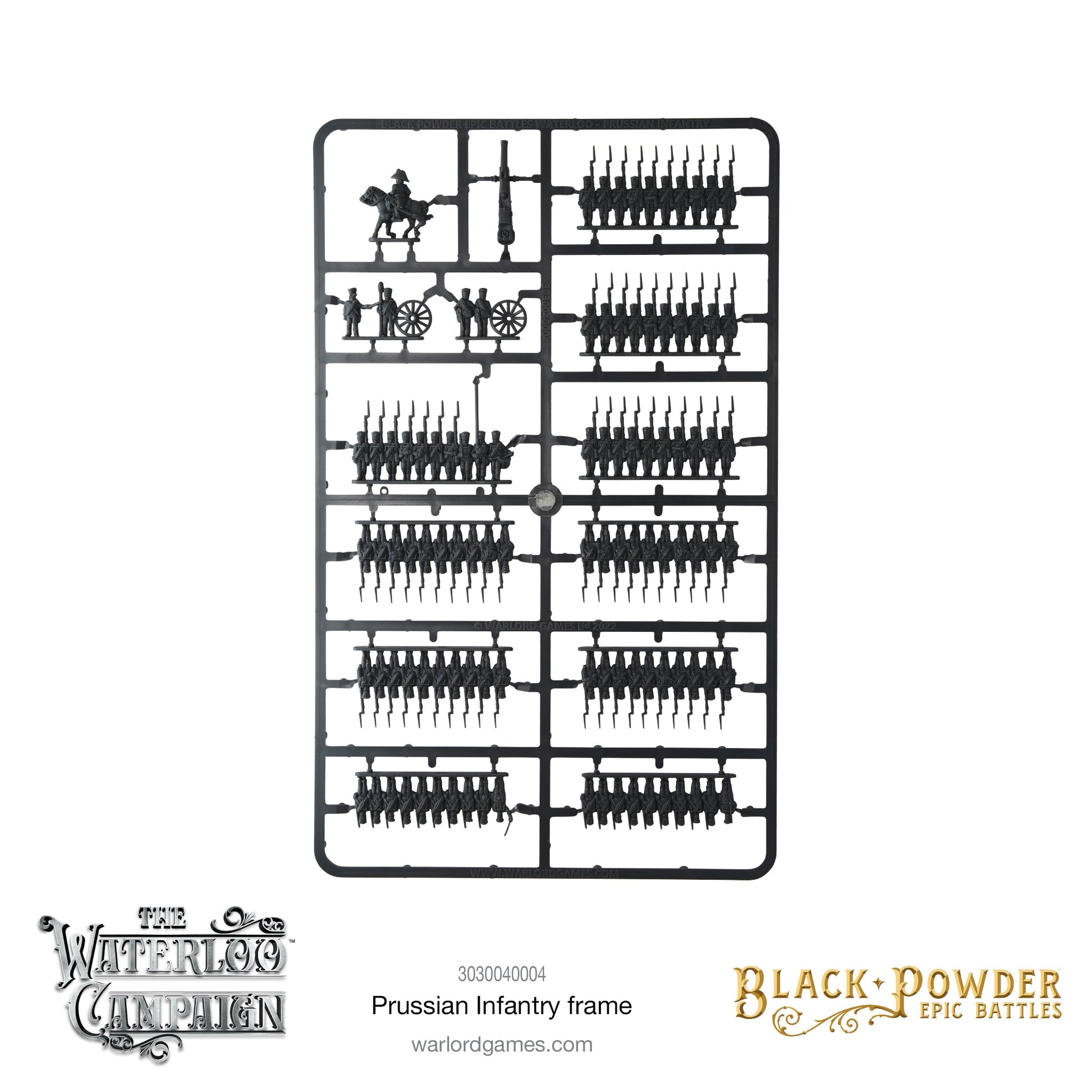 Black Powder: Prussians - Battles Waterloo -  Prussian Infantry Sprue