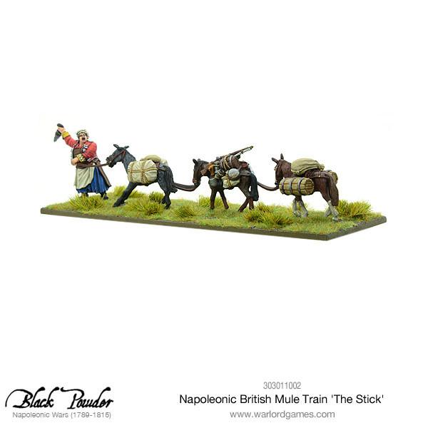 Black Powder: British - Napoleonic British Mule Train 'The Stick'