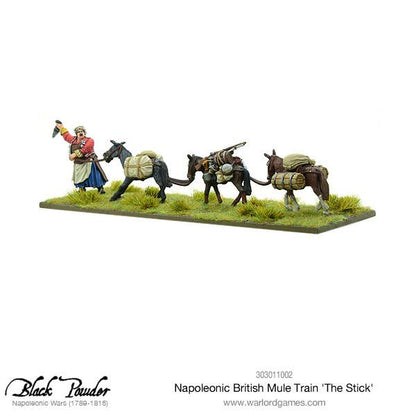 Black Powder: British - Napoleonic British Mule Train 'The Stick'