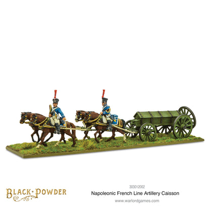 Black Powder: French - Napoleonic French Line Artillery Caisson