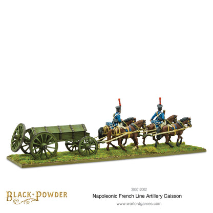 Black Powder: French - Napoleonic French Line Artillery Caisson