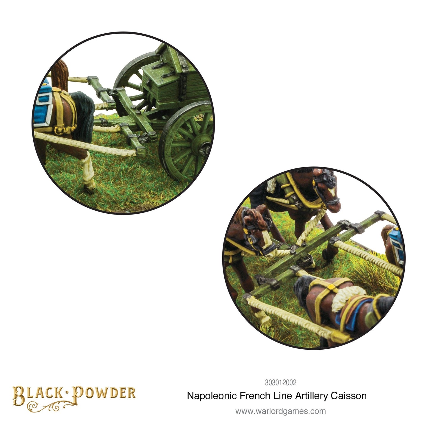 Black Powder: French - Napoleonic French Line Artillery Caisson