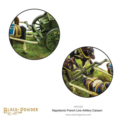 Black Powder: French - Napoleonic French Line Artillery Caisson