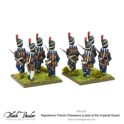Black Powder: French - Napoleonic French Chasseurs a Pied of the Imperial Guard