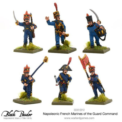 Black Powder: French - Napoleonic French Marines of the Guard command