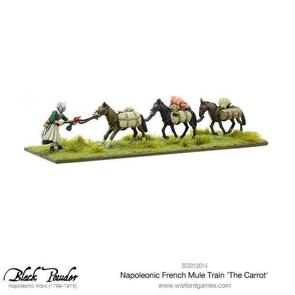 Black Powder: French - Napoleonic French Mule Train 'The Carrot'