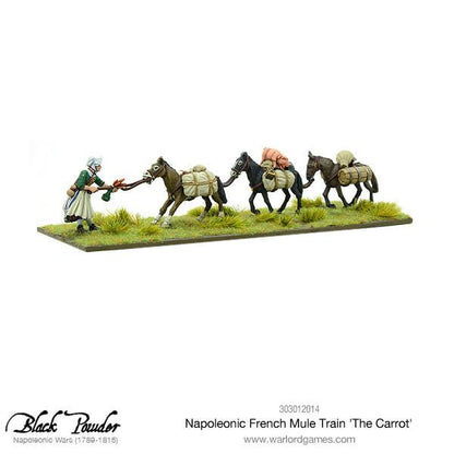 Black Powder: French - Napoleonic French Mule Train 'The Carrot'