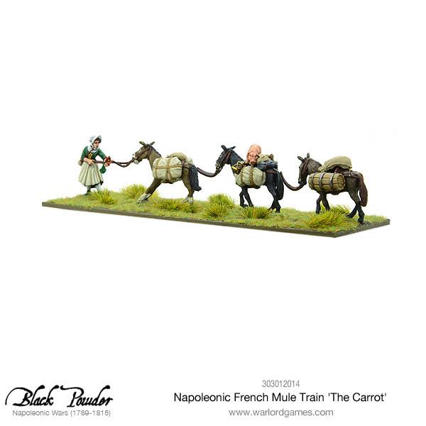 Black Powder: French - Napoleonic French Mule Train 'The Carrot'