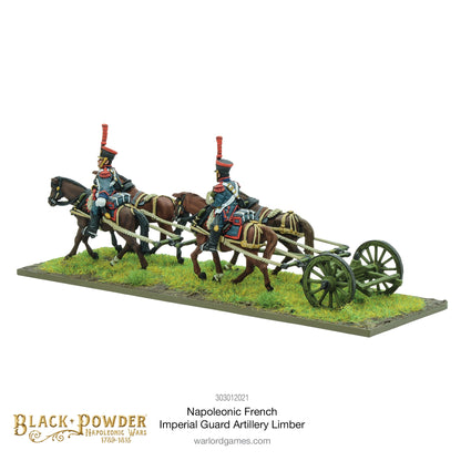 Black Powder: French - Napoleonic French Imperial Guard Artillery Limber