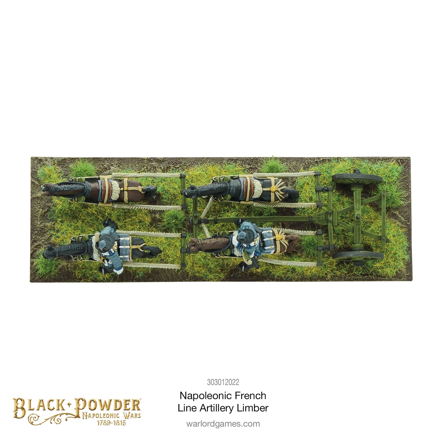Black Powder: French - Napoleonic French Line Artillery Limber
