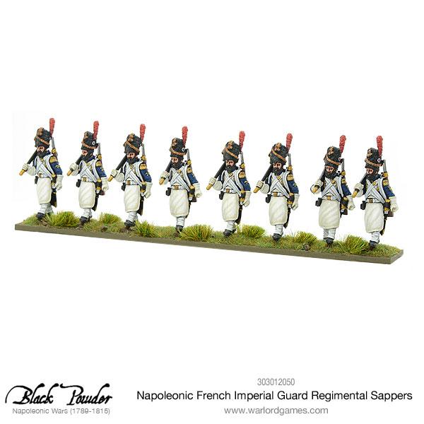 Black Powder: French - Napoleonic French Imperial Guard Regimental Sappers
