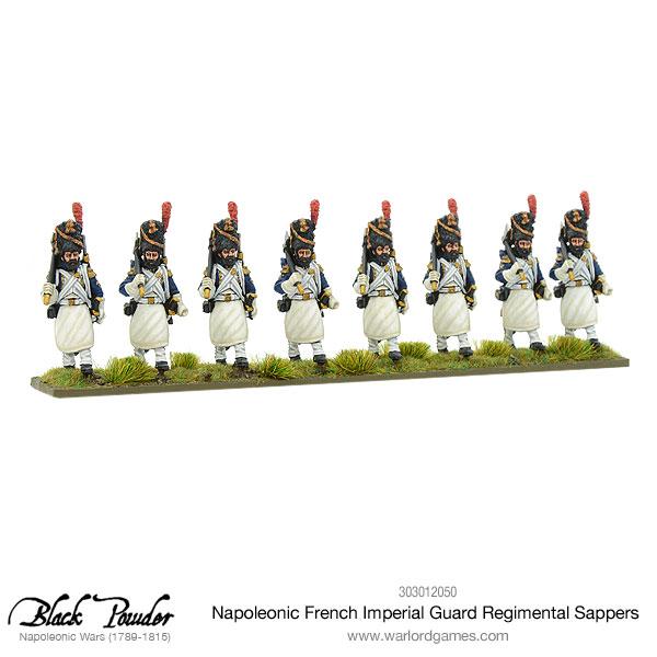 Black Powder: French - Napoleonic French Imperial Guard Regimental Sappers