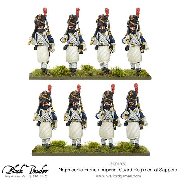 Black Powder: French - Napoleonic French Imperial Guard Regimental Sappers
