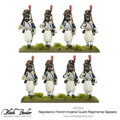 Black Powder: French - Napoleonic French Imperial Guard Regimental Sappers