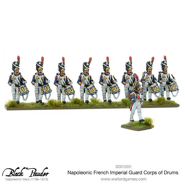 Black Powder: French - Napoleonic French Imperial Guard Corps of Drums