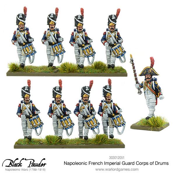 Black Powder: French - Napoleonic French Imperial Guard Corps of Drums