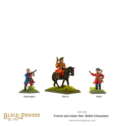 Black Powder: British Characters