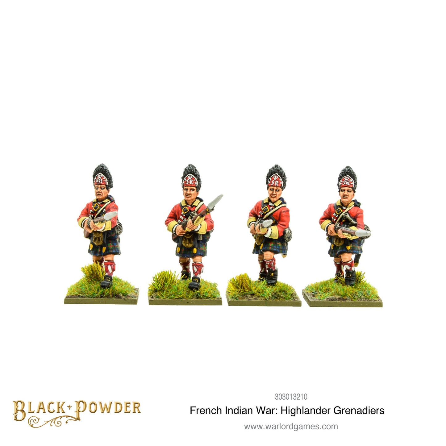 Black Powder: French Indian War: Highlander Grenadiers