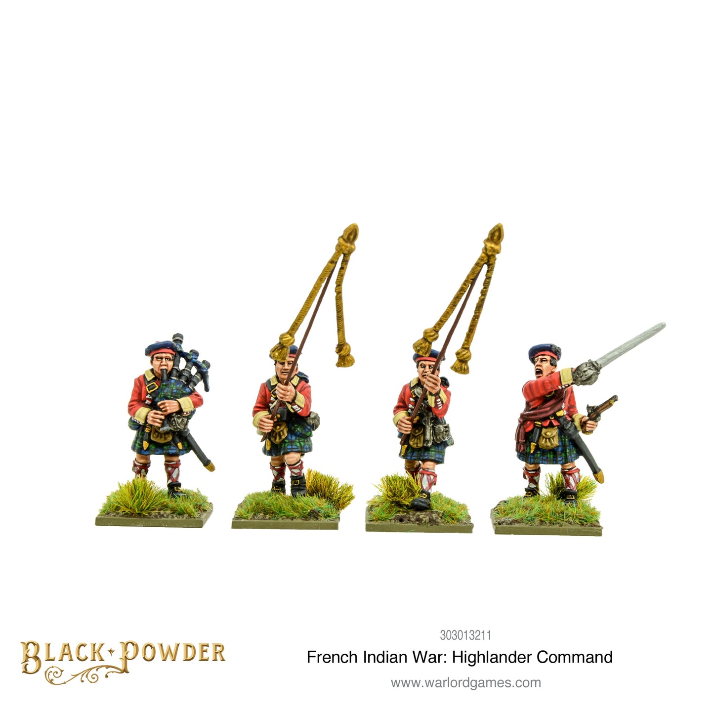 Black Powder: French Indian War: Highlander command