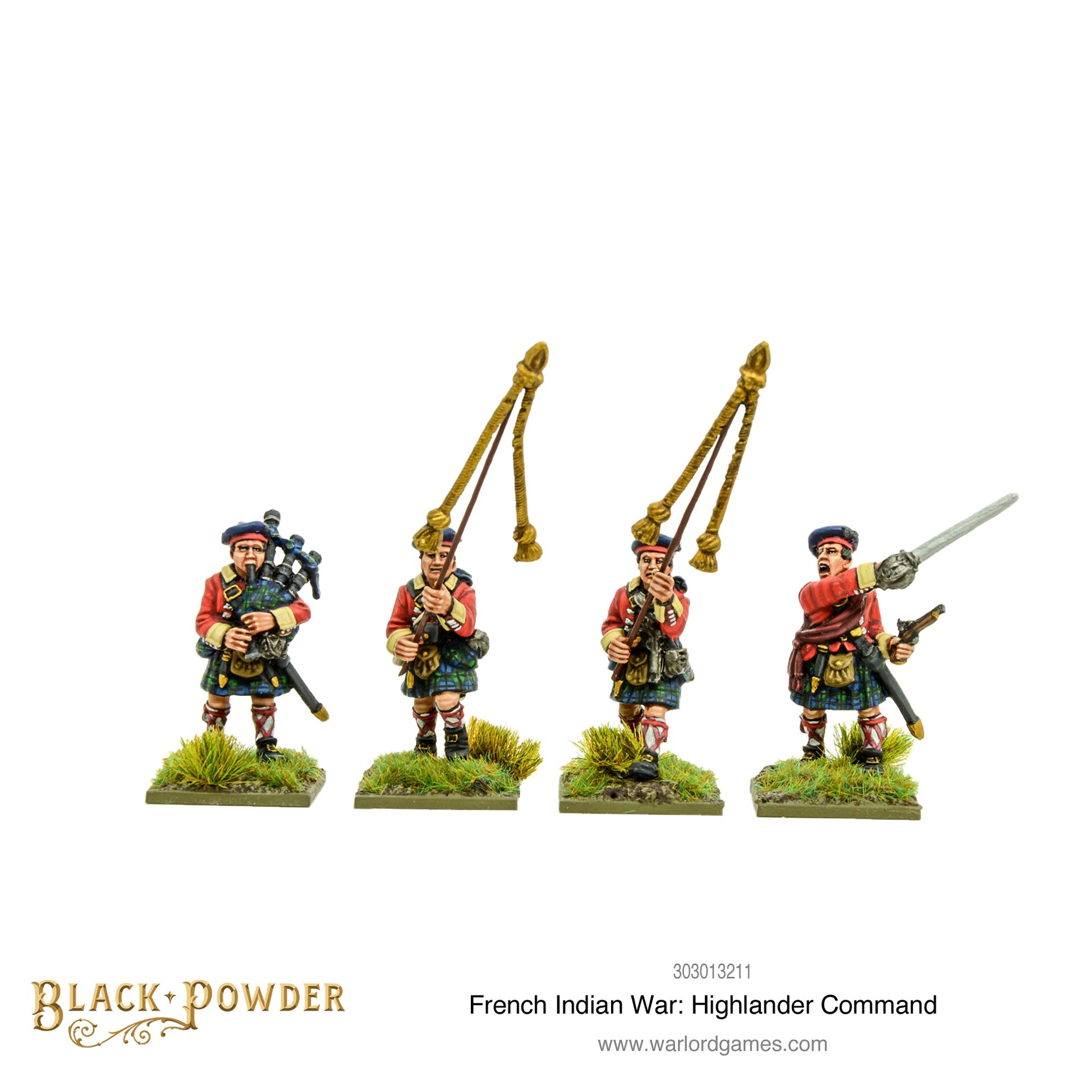 Black Powder: French Indian War: Highlander command