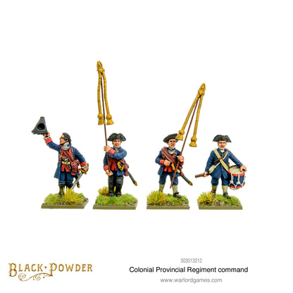 Black Powder: Colonial Provincial Regiment command