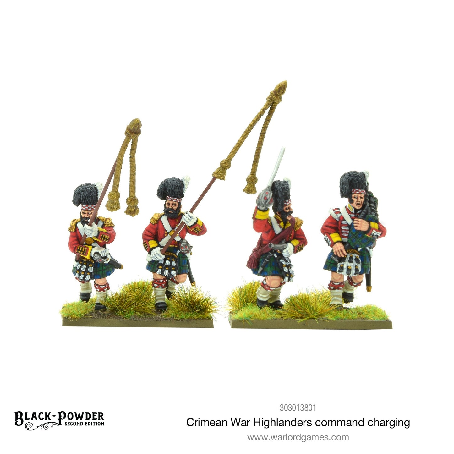 Black Powder: Crimean War Highlanders command charging