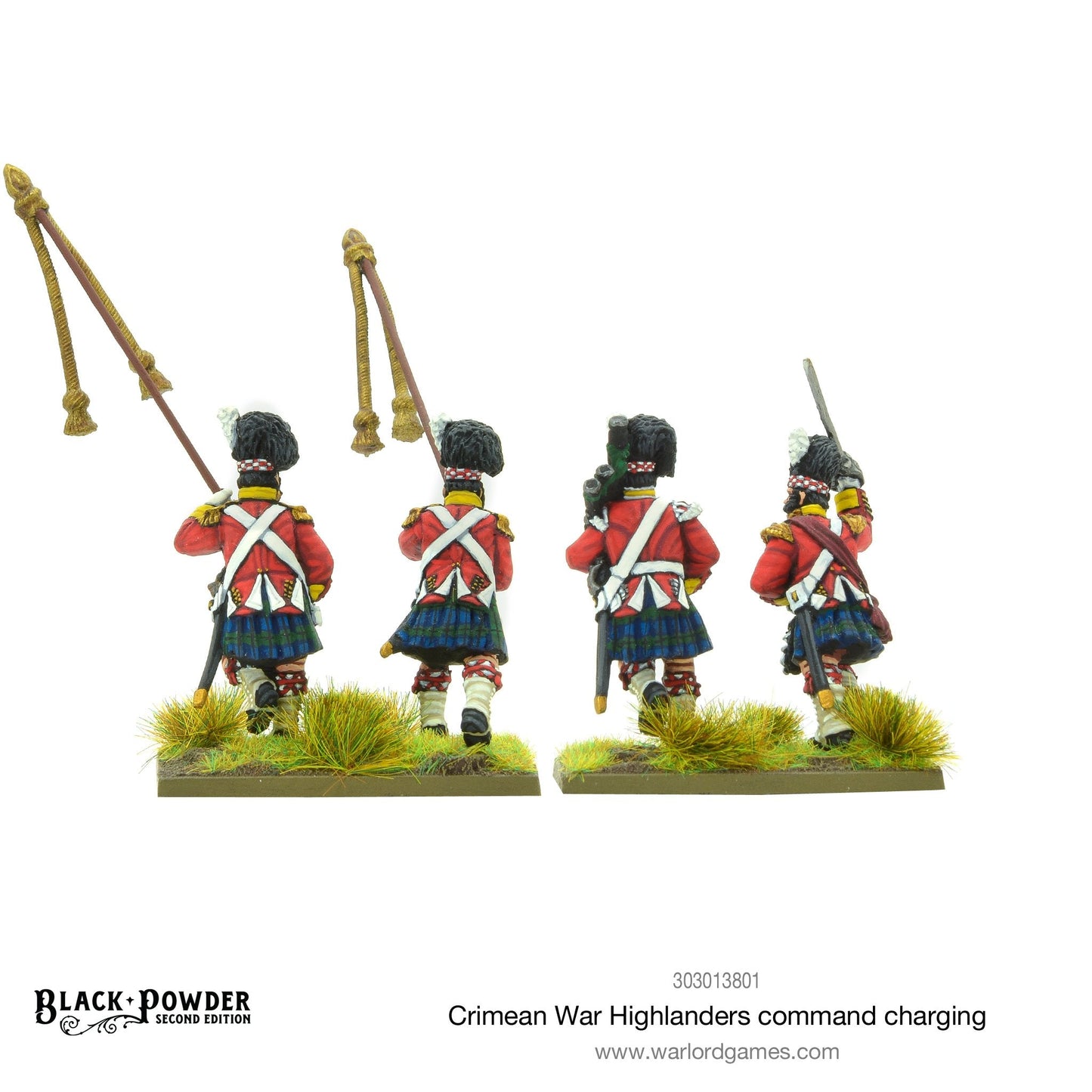 Black Powder: Crimean War Highlanders command charging