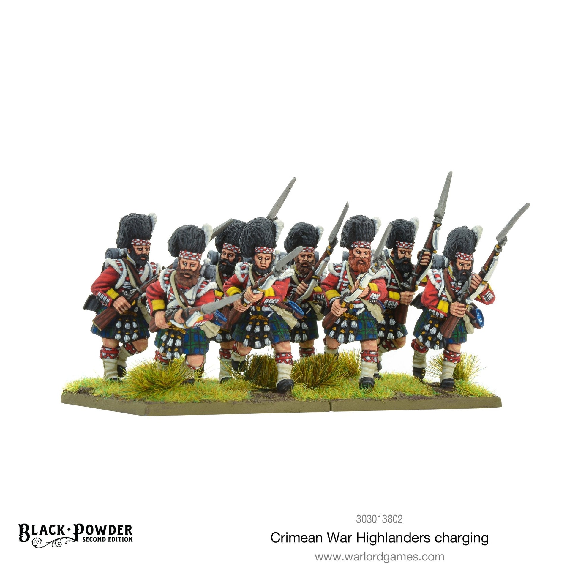 Black Powder: Crimean War Highlanders charging